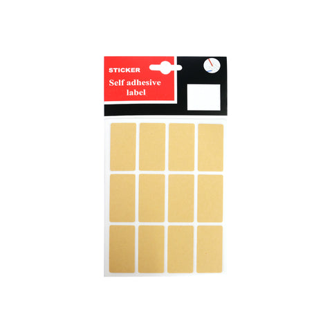 I.1115 Kraft Color Sticker 10s