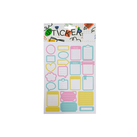 I.1318 Assorted Print Stickers 5's