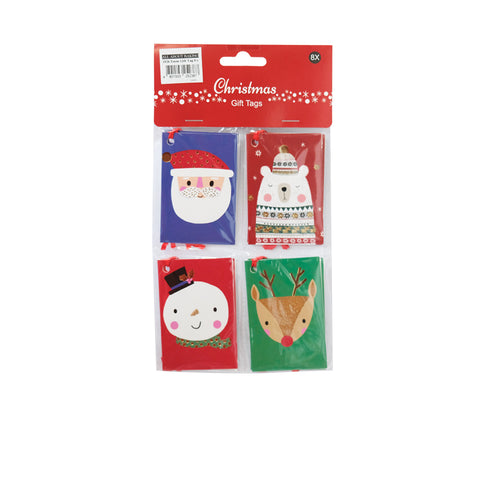 1026 Xmas Gift Tag 8s