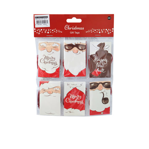 P190 Xmas Gift Tag 24s