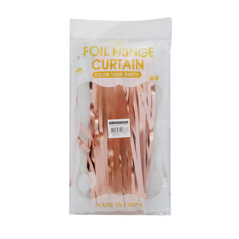 I. Fringe Curtain (Metallic Plain)