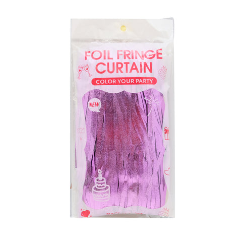 I. Fringe Curtain (Metallic Plain)