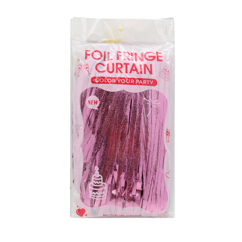 I. Fringe Curtain (Metallic Plain)