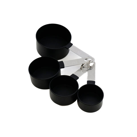 I.300044 4pcs Measuring Cup Set Black