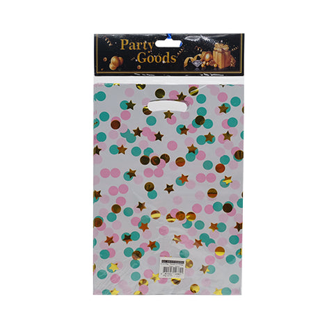 I.Loot Bag - Metallic w/ PolkaDots Design 10pcs