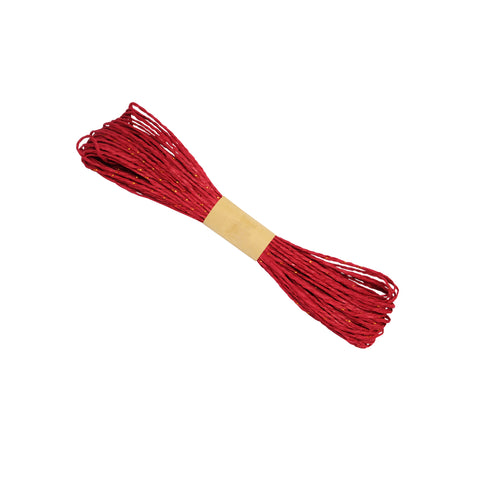 All About Baking - I.20m Paper Rope  with Gold