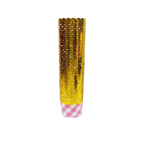 AAB-I.JM Muffin Cup with Metallic Print 6x5.5cm 50pc