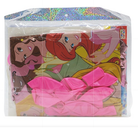 I.18pcs Balloon & Banner Set - Princess