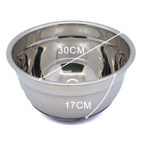 I.Rubber Bottom HD Mixing Bowl 30cm
