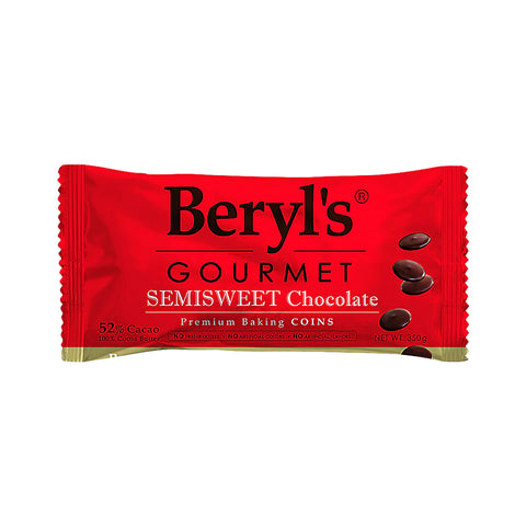 Beryl's Semisweet Chocolate Coins 52%