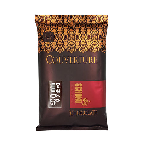 Schoko Dark Couverture Chocolate 68%