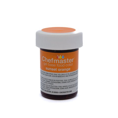 All About Baking - Chef Master Sunset Orange - 1oz.