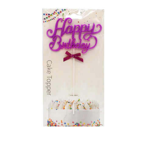 I.HBD Words w/Ribbon SC
