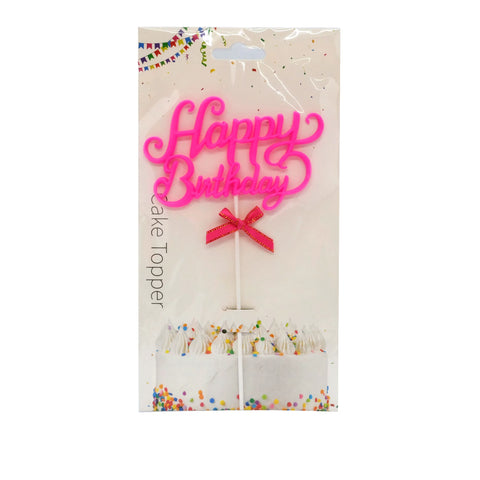I.HBD Words w/Ribbon SC
