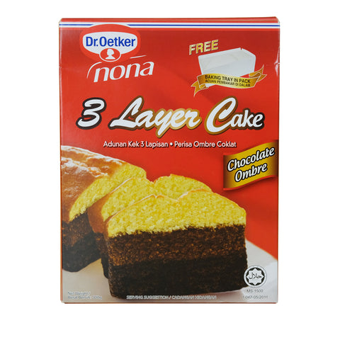 DON 3 Layer Cake (Choco Ombre)
