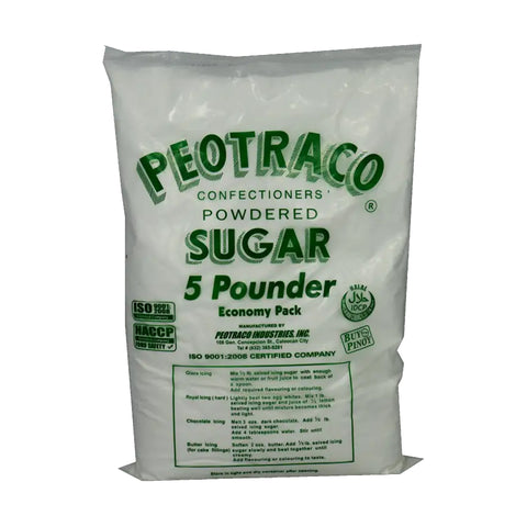 All About Baking -Peotraco Confectioners' Powdered Sugar(Pounder)