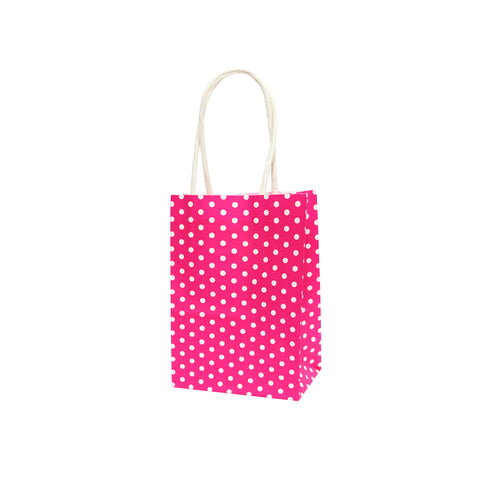 I. 10x6x15cm Paper Polka with Handle 10pc