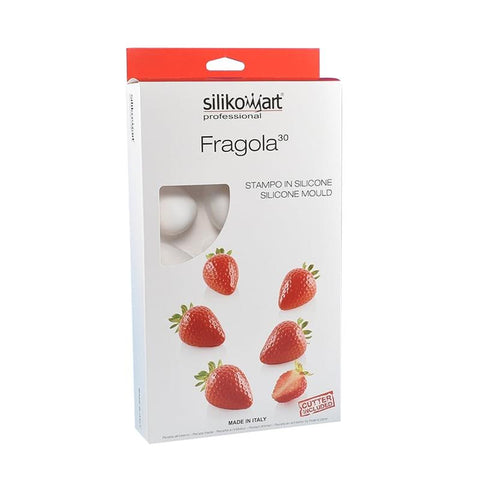 FRAGOLA 30 - STAMPO IN SILICONE N.15 FRAGOLA 48X37 H 33 Mm Cutter