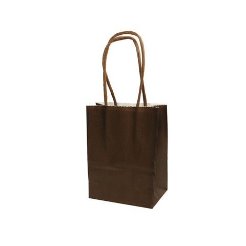I.11x6x15cm Plain Paper Bag with Handle 12pcs