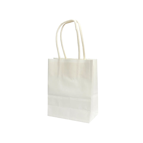 I.11x6x15cm Plain Paper Bag with Handle 12pcs