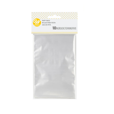 1912-1294 Clear Party Bags 100ct Mega PK