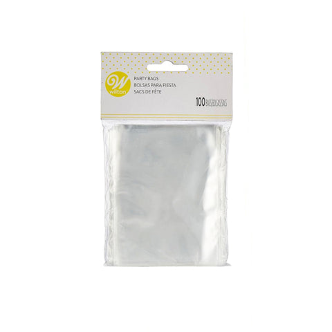 1912-2350 Clear Treat Bags MP 100ct