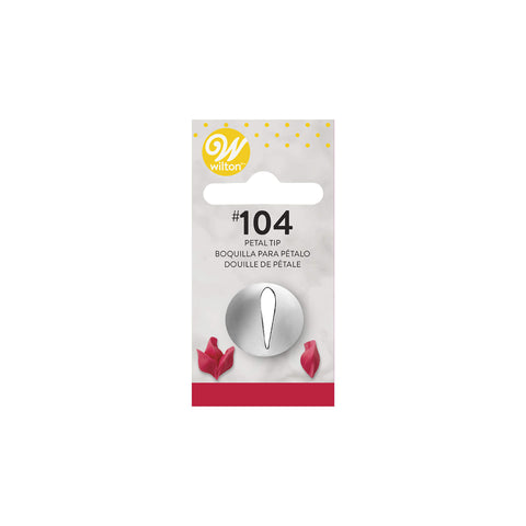 418-104 Petal Tip 104 Carded