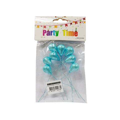 I. Party Round Balloon Cake Topper 8's