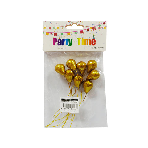 I. Party Round Balloon Cake Topper 8's