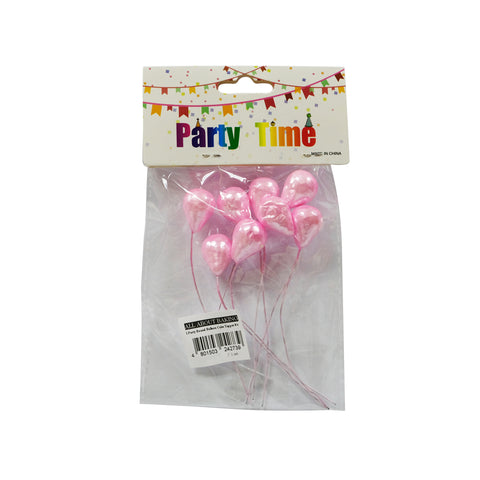 I. Party Round Balloon Cake Topper 8's