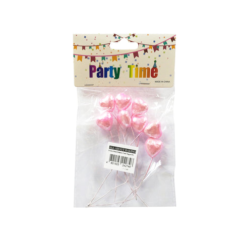 I. Party Heart Balloon Cake Topper 8's