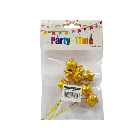 I. Party Star Balloon Cake Topper 8's