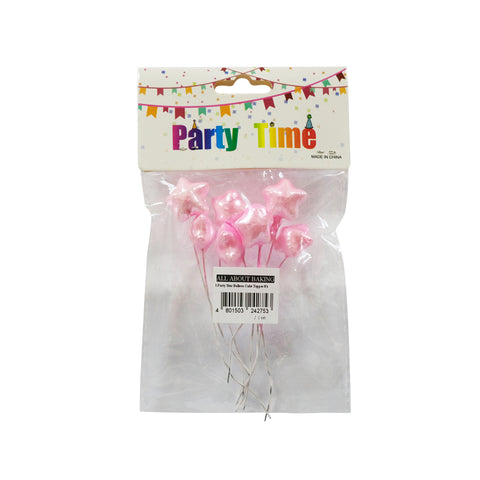 I. Party Star Balloon Cake Topper 8's