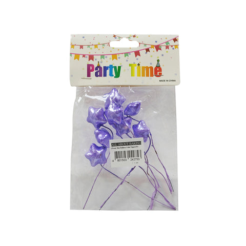 I. Party Star Balloon Cake Topper 8's