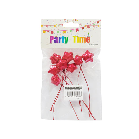 I. Party Star Balloon Cake Topper 8's