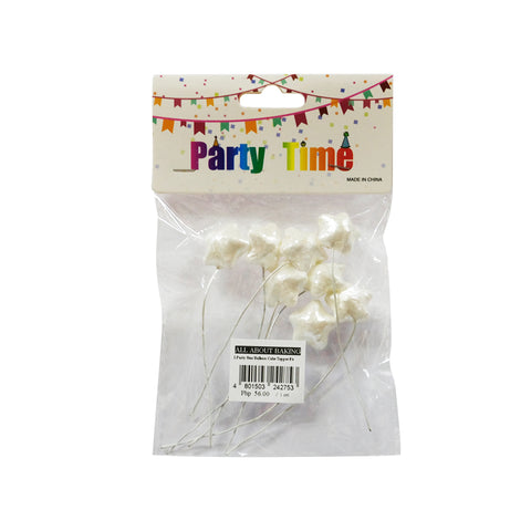 I. Party Star Balloon Cake Topper 8's