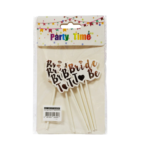 I. Party Paper Straw 6's - BrideToBe