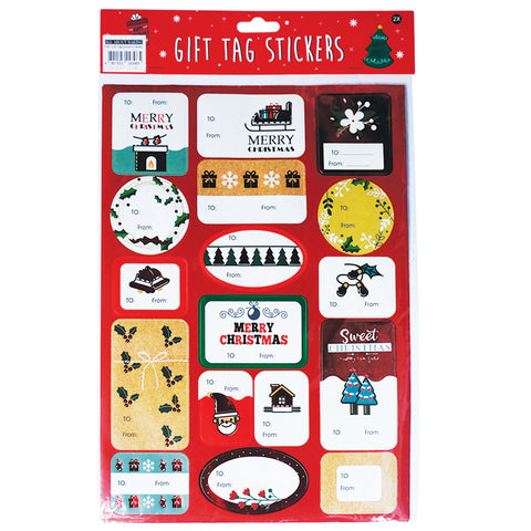 All About Baking - Christmas Gift Tags & Stickers