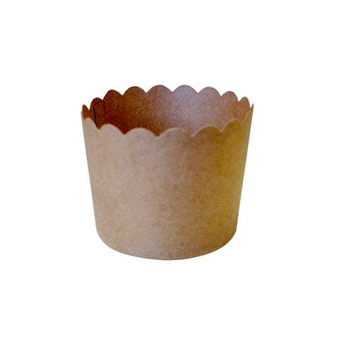 I. Kraft Flower Muffin Cup 6x5.5cm 50pcs