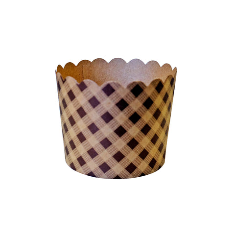 I. Kraft Flower Muffin Cup 6x5.5cm 50pcs