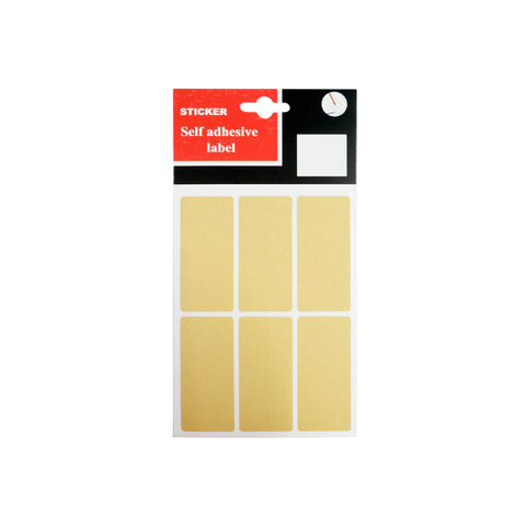 I.1115 Kraft Color Sticker 10s