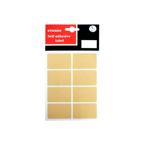 I.1115 Kraft Color Sticker 10s