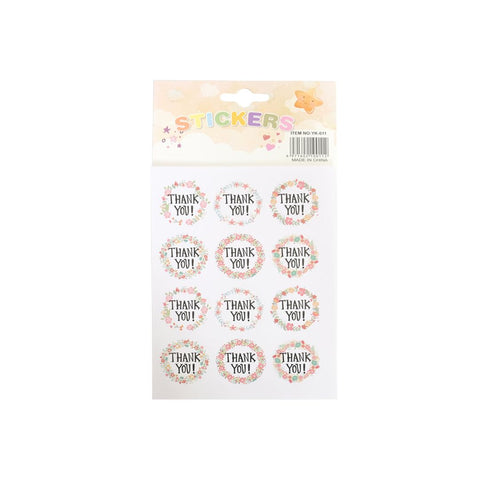 I.YK-011-8 Thank You Sticker 10s