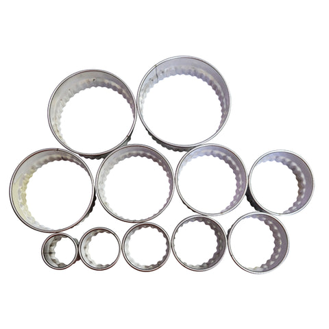 All About Baking - 070211 12pcs Round Cutter Corrugated