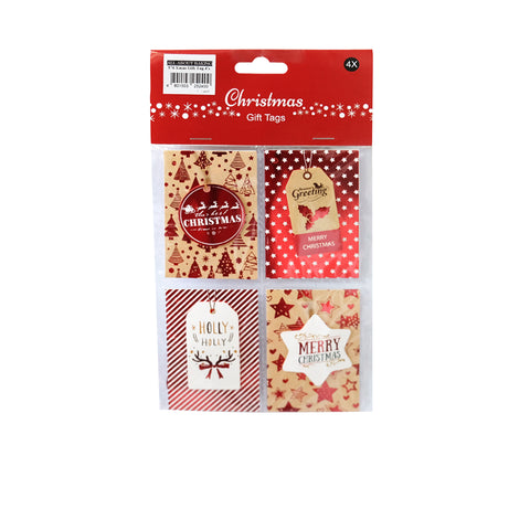 976 Xmas Gift Tag 4s