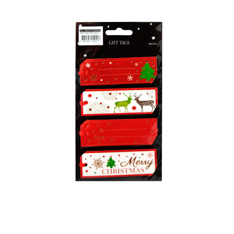 101 Xmas Gift Tag 4s