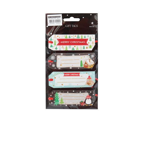 102 Xmas Gift Tag 4s