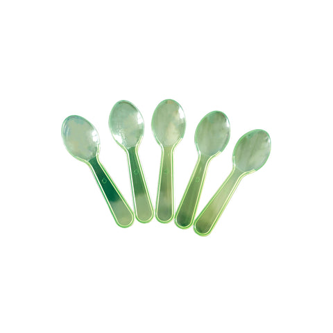FG-75S Plastic Desserts Spoons 100pc