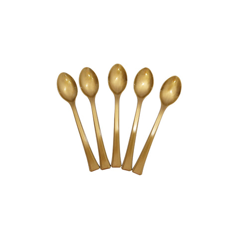 HN-2810CS 10cm Plastic Colorful Spoon 50pc