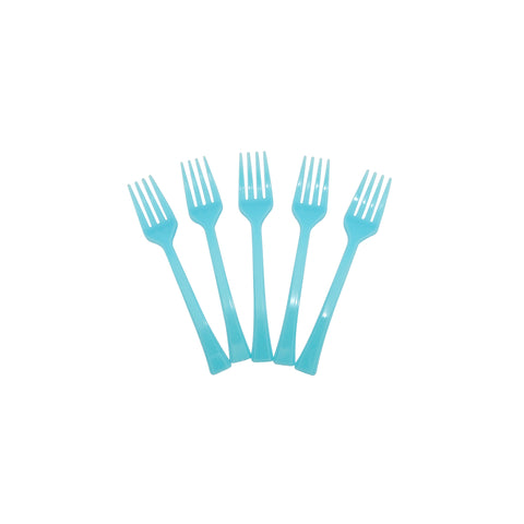 HN-2810CF 10cm Plastic Colorful Fork 50pc
